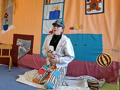 Grafika Teatrzyk w przedszkolu