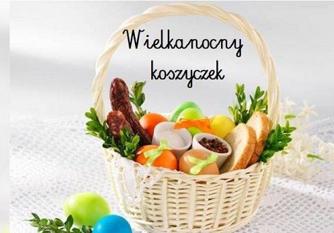 Grafika Wielkanocny koszyczek